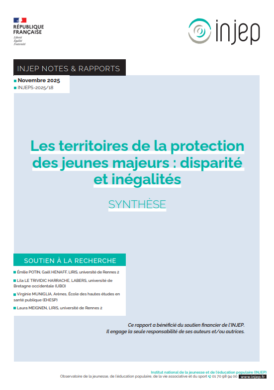 Synthèse de recherche | Les territoires de la protection des jeunes majeurs : disparité et inégalités