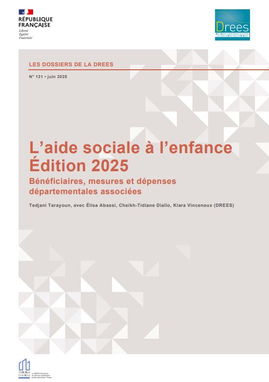 Dossier statistique | L’aide sociale à l’enfance : Bénéficiaires, mesures et dépenses départementales associées